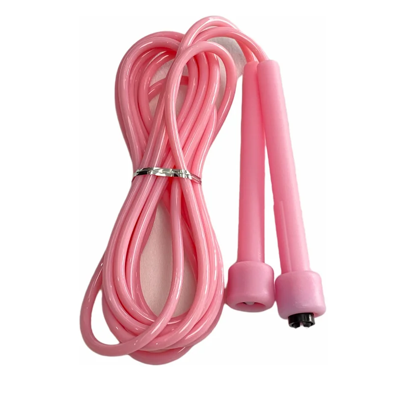 Custom Wholesale Boxing Fitness Kids Children Adults Plastic Handle PVC Coated Steel Wire Adjustable Speed Skipping Jump Ropes
