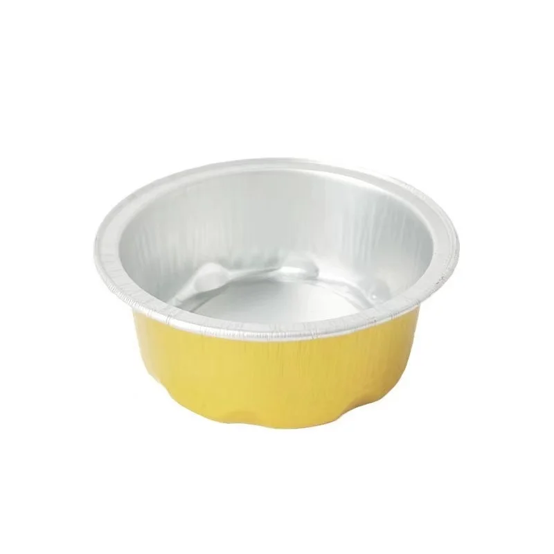 60ml Round aluminum foil box tin foil bowl pudding cup baking mold