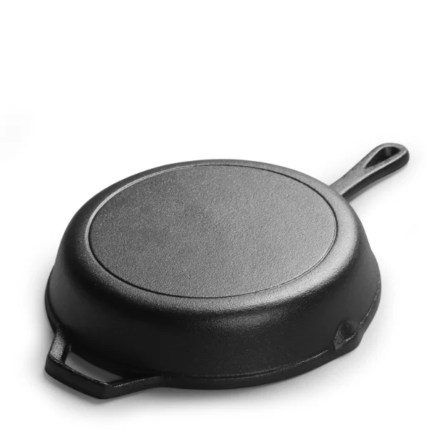 Amazon hot sale pre seasoning uncoated cast iron pot with handle