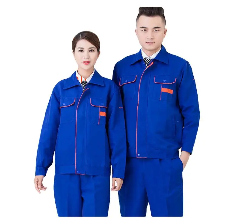 Hot spring and autumn work clothes wholesale construction work clothes fattening and increasing neutral OEM customization Workwe