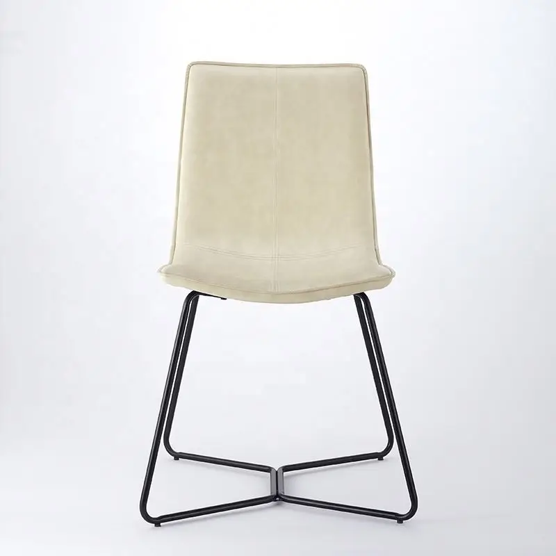 modern Living Room Furniture Tufted Fabric leisure Accent Club indoor Fabric Chair leather dining chair PU chair