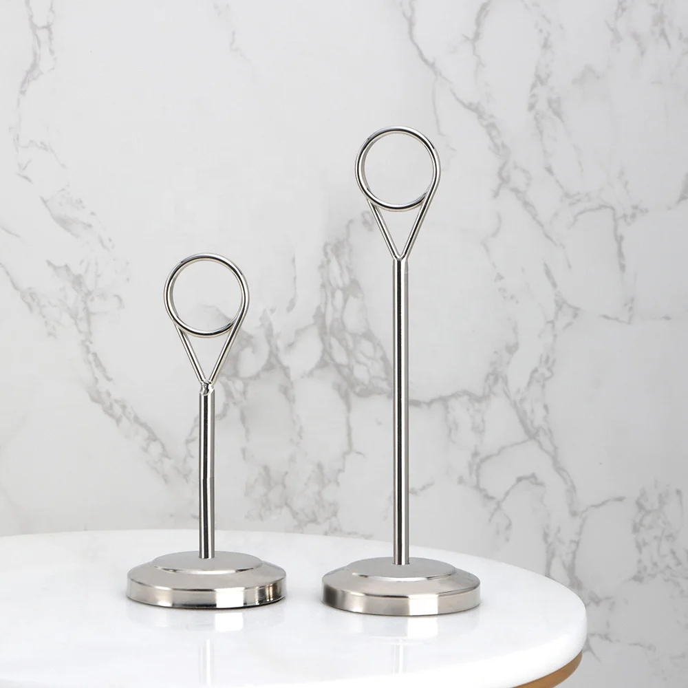 YS3008 высокое качество держатель для карт зажимы записей фото металлический