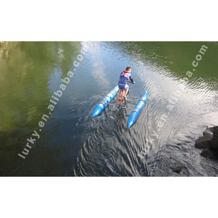 Water Sports Machine Products Fun Game Floating Water Pedal Bike for sale