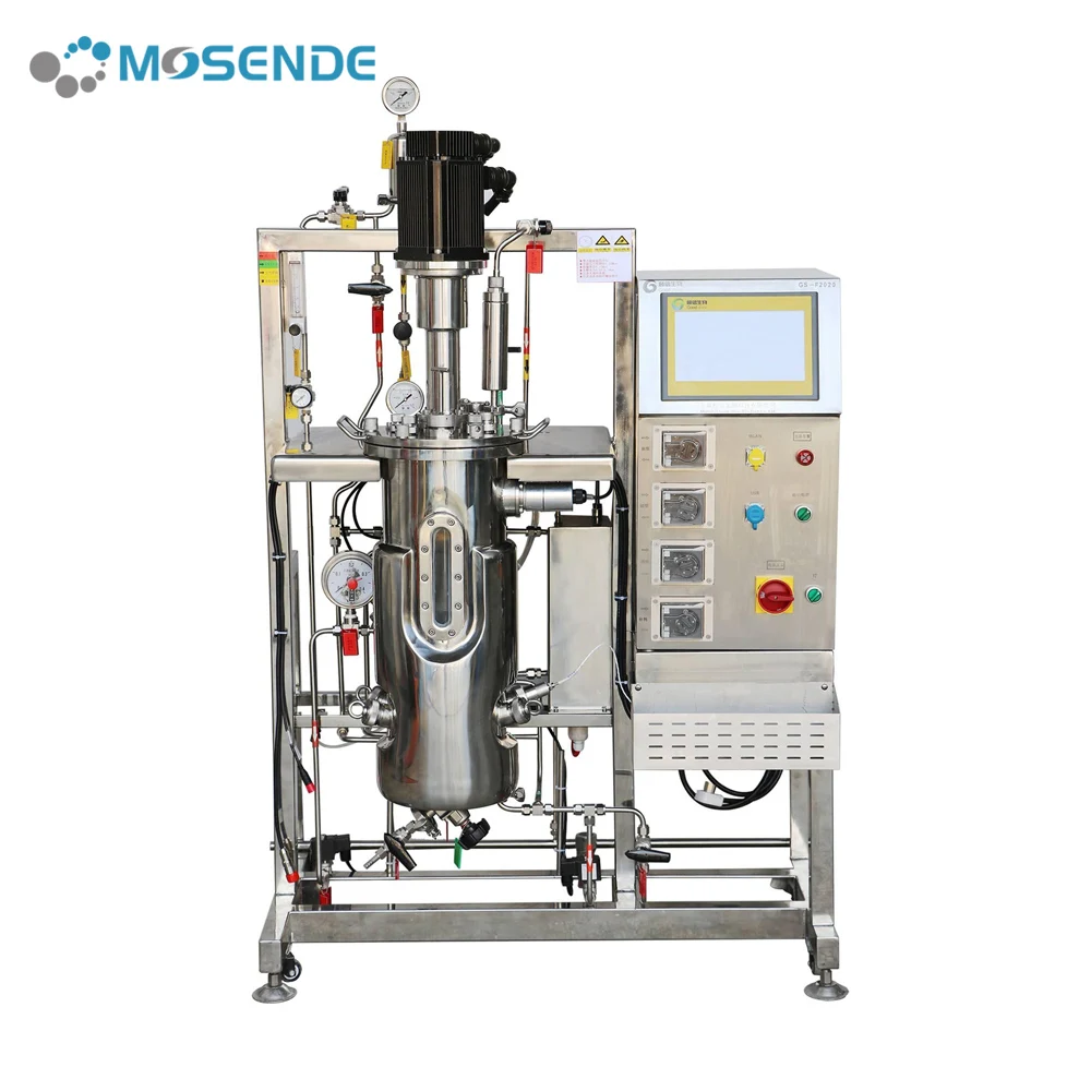 5L/10L/20L/30L Biological Liquid/Solid Fermentor Organic Fertilizer Fermentation Tank