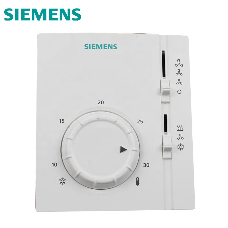 Siemens electromechanical room thermostat for 2-pipe fan coils RAB11.1