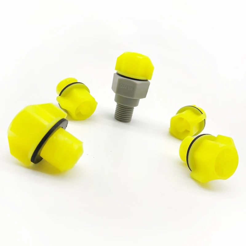 Plastic Full Jet Cone High Pressure Cleaning Spray Nozzle for Cleaning Equipment Parts