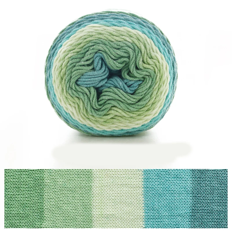 Fast Shipping Hand Weaving Yarn 5 plys 55% Acrylic 45% Cotton Milk Cotton DIY Yarn 5ply for Crochet Knitting