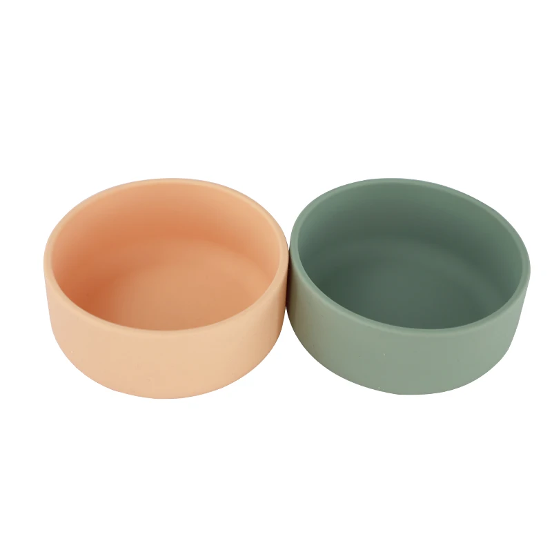 Anti Slip Custom BPA Free Silicone Divided Plate Baby Suction Plate for Toddlers