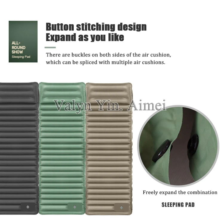 Ultralight Self Inflating Camping Air Mattress Pad Ultra-Thick Camping Pad Sleeping Pad for Backpacking Hiking Traveling Tent