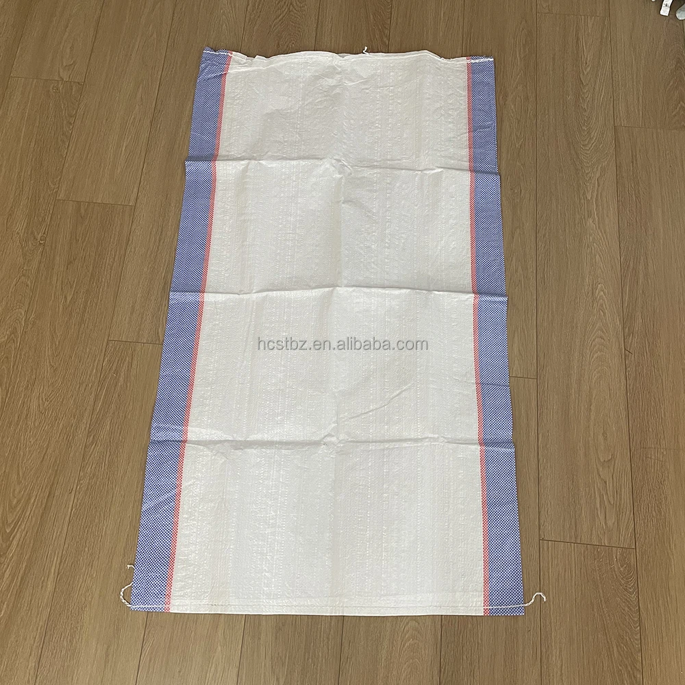Custom Polypropylene Woven Bag 25kg 100kg Packaging Riz Arroz Sacos De Polipropileno 50KG