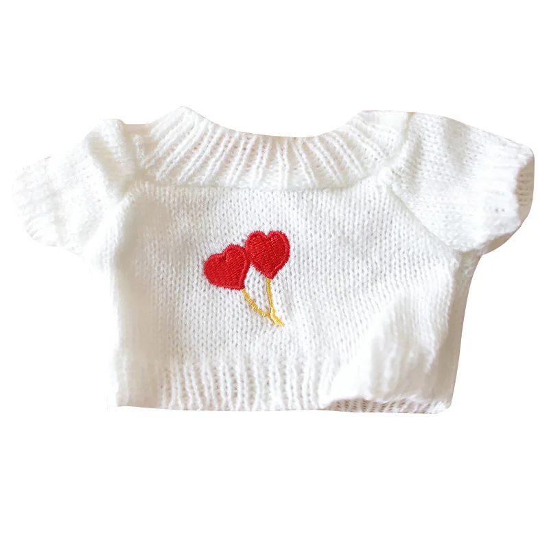 Sweater Outfit for Teddy bear clothing doll Rag Doll wear sweater accessories replacement hoodie Bears Animal Plush Toys