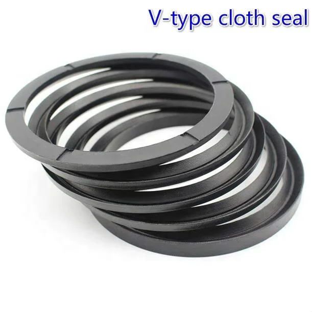 NBR V-type fabric reinforced rubber pack seals