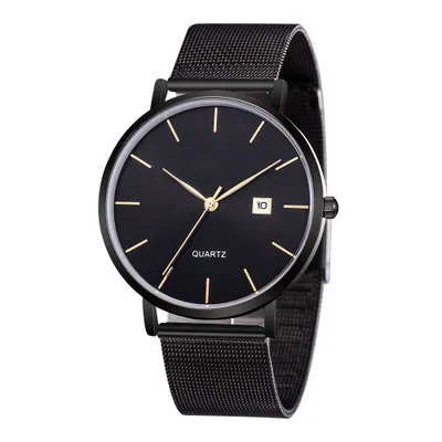 Minimalist Mens Women Couple Watches Classic Simple OEM Custom Logo Wristwatch Timepiece Quartz Drop shipping Wristwatches