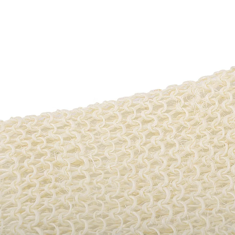 Natural Body Cleaning Brush Strip Belt Bath Dual Side Back Loofah Sponge Body Shower Back