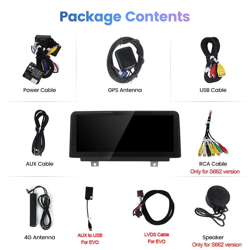 8+256G Android Qualcomm Snapdragon 662 Car Video for BMW 3 4 Series 2013-2017 F30 F31 F31 F36 NBT Blu-ray Anti-glare Screen