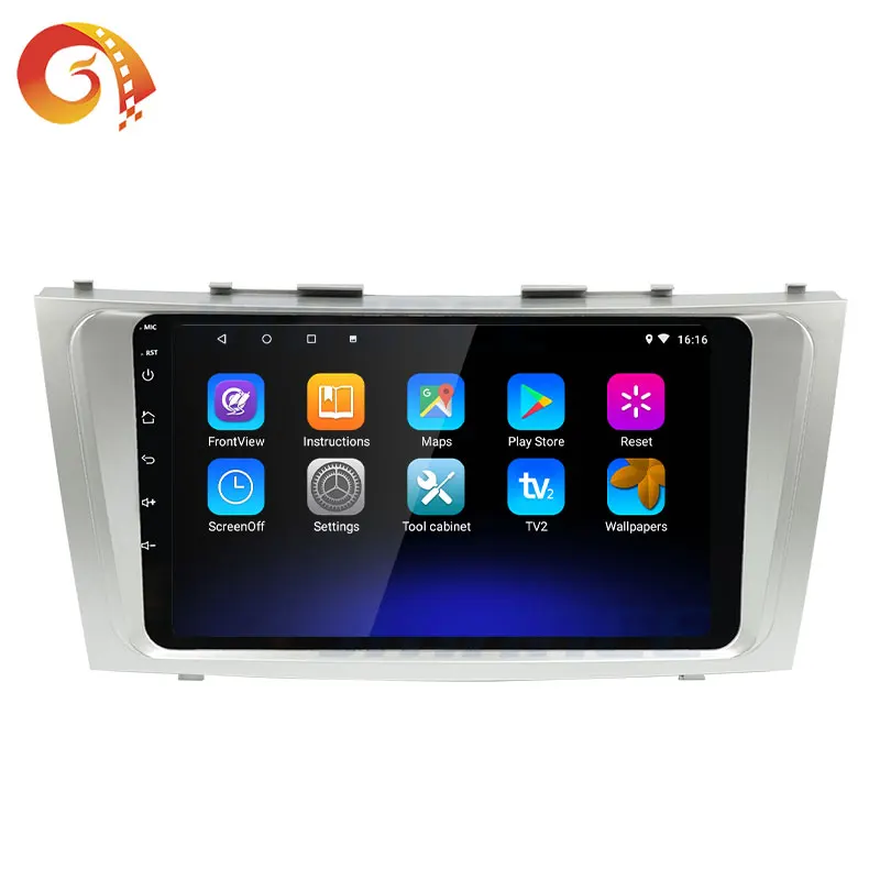  Система Gps-навигации Мультимедийная панель автомобильное стерео радио Android Dvd-плеер для Toyota Camry 2006 2007 2008 2009 2010 2011 Gps навигационная система Мультимедиа приборной панели автомобиля Dvd плеер