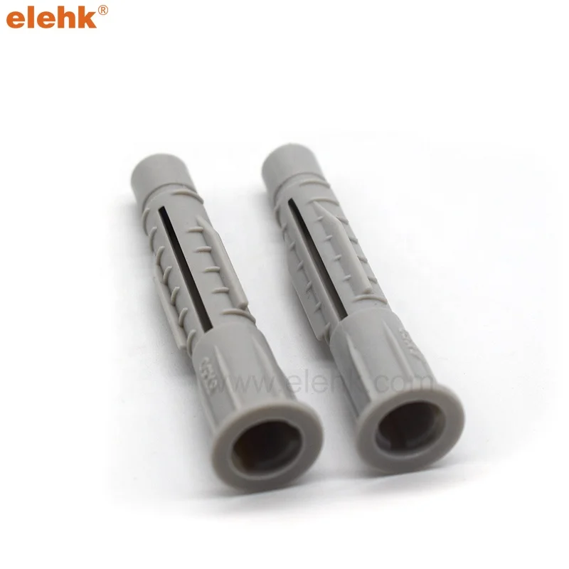 plastic anchor knot expansion pipe with cap anchor wall plug anchor body plastic drywall wall plug for dry wall