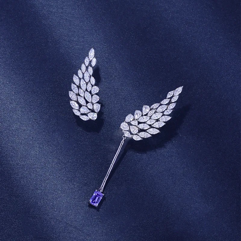 925 silver jewelry set luxury set zirconia wedding jewelry set