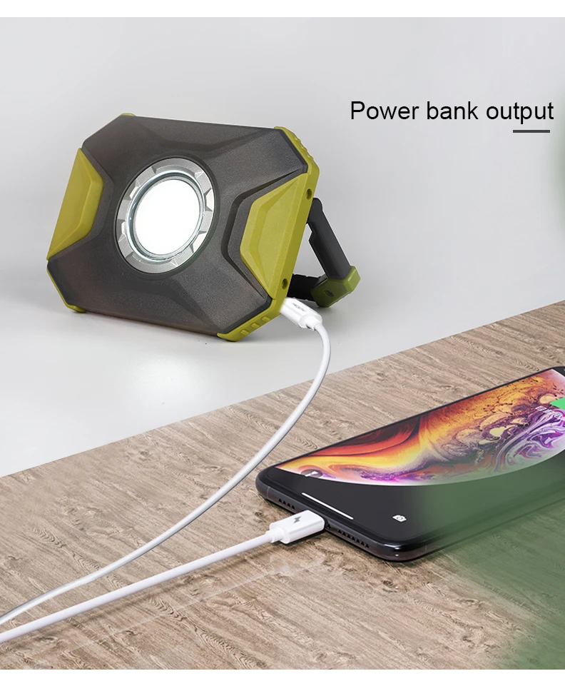 Wholesale Multifunction 1400 Lumen Compact Working Led Lamp Rechargeable Waterproof Portable Work Light Working Light Led