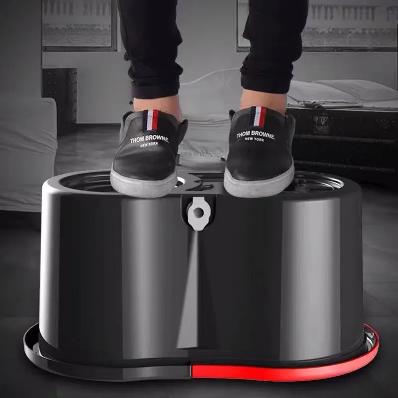 Hand wash free rotary mop household extra heavy tow double drive splay bucket hand pressure mop