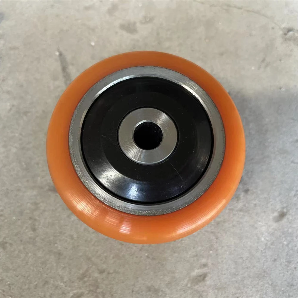 Linde 85x80/85-20 mm Linde Part No. 0009903524 Solid Polyurethane Long Working life Front Wheel Assembly  Load Roller