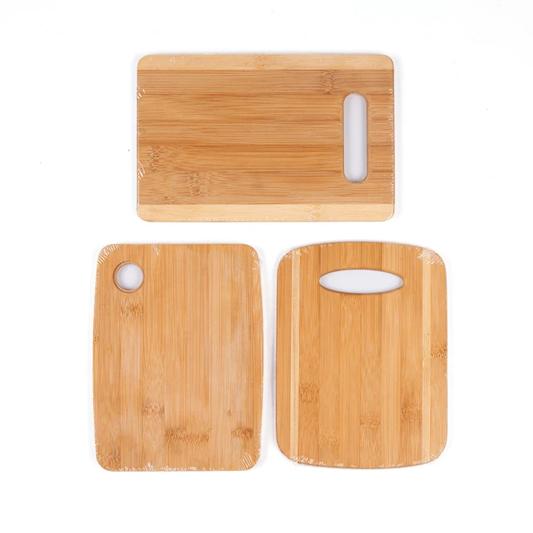 Custom Made Logo Kitchen lemon Cutting bar board Portable Bamboo Chop Cheese Serving Boards set