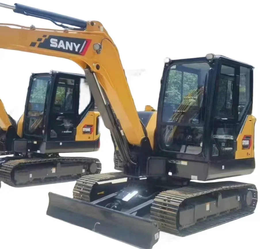 Used crawler excavator  SANY55  used mini digger 5 ton sany  on hot sale