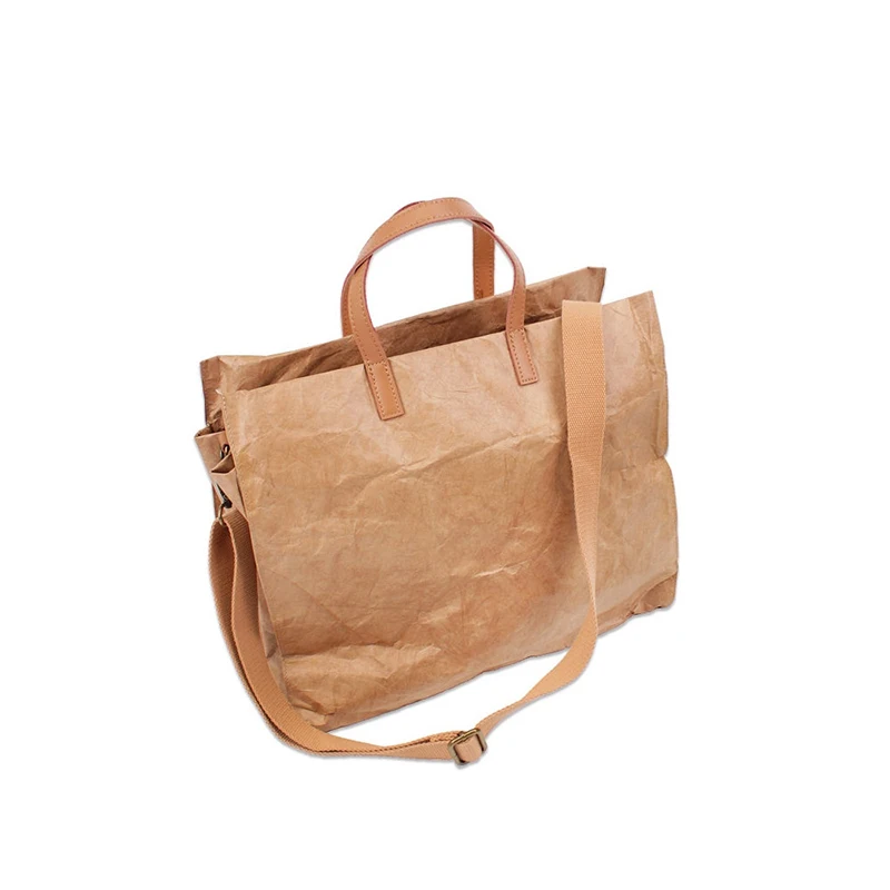 Custom Canvas Bag Organic Cotton Tote Bag Waterproof Handbags Washable Kraft Paper Bag