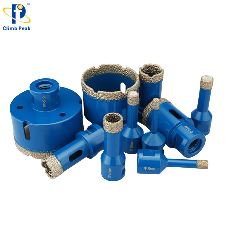 M14 Diamond Core Drill Bit Brazing Tile Hole Saw Marble Granite Ceramic Glass Tipped Drilling Bits Fast Speed Hole Opener