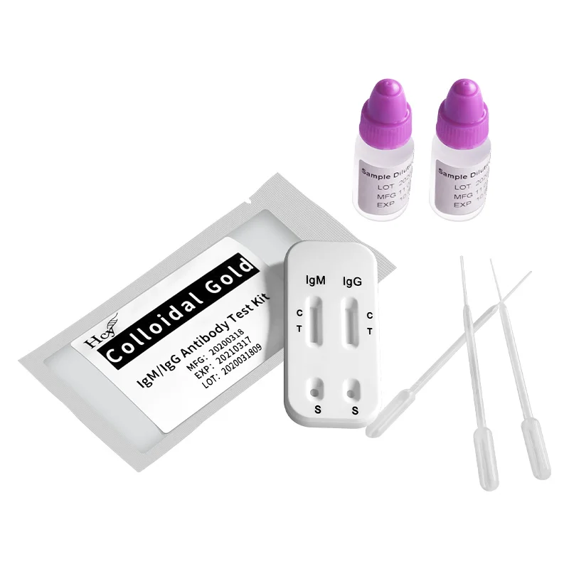 
50% Discount Iclean Lungene Nasopharyngeal Swab Neutralizing Antibody Test Set 50 Set/Box Antibody Igg Igm Rapid Test 