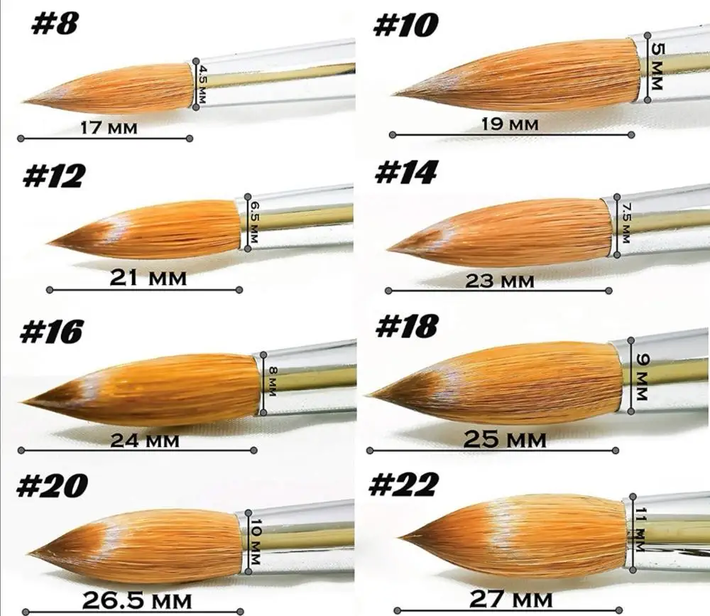 
China Factory Price acrylic nail and gel nail making wooden handle nail brush 