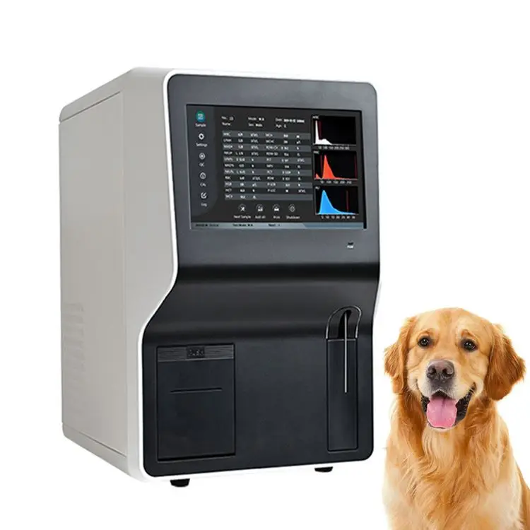 Factory Veterinary Haematology Analyzer Automated Hematology Vet Blood test Machine for Sale