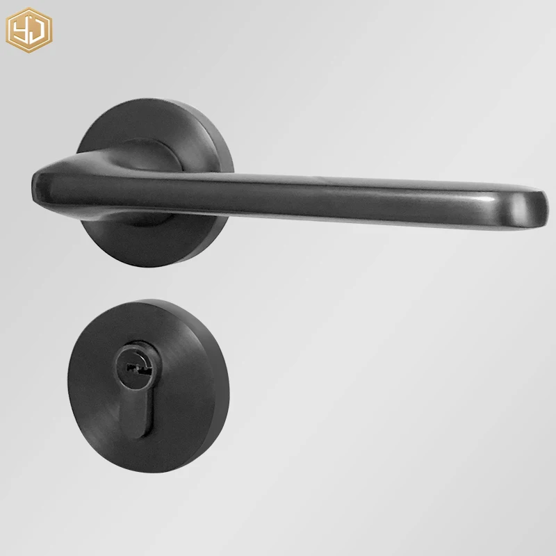 Luxury Style Zinc Alloy Handle Lock For Room Door Wooden Door Locks