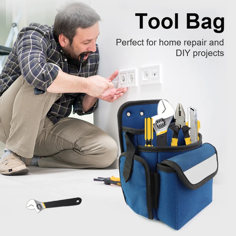 Multi-function Portable Electric Tool Storage Engineer Waist Bag Electrical Tool Belt