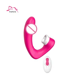 2022 Hot Sale Silicone Women G Spot Vibrator Crazy Sex Toys Clitoris Stimulator Sucking Vibrator