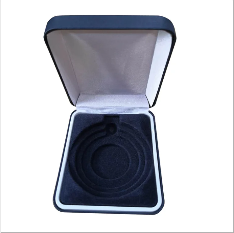 
Custom Leather Coin Medal Box 