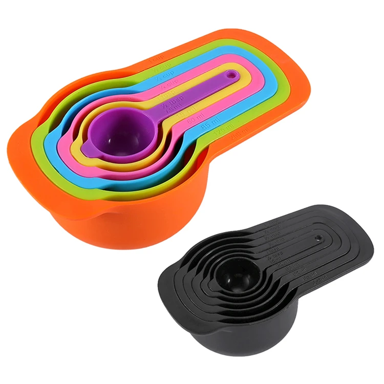 Non-Slip Silicone Non-Stick Color Measuring Spoons Suitable For Kitchen Furniture