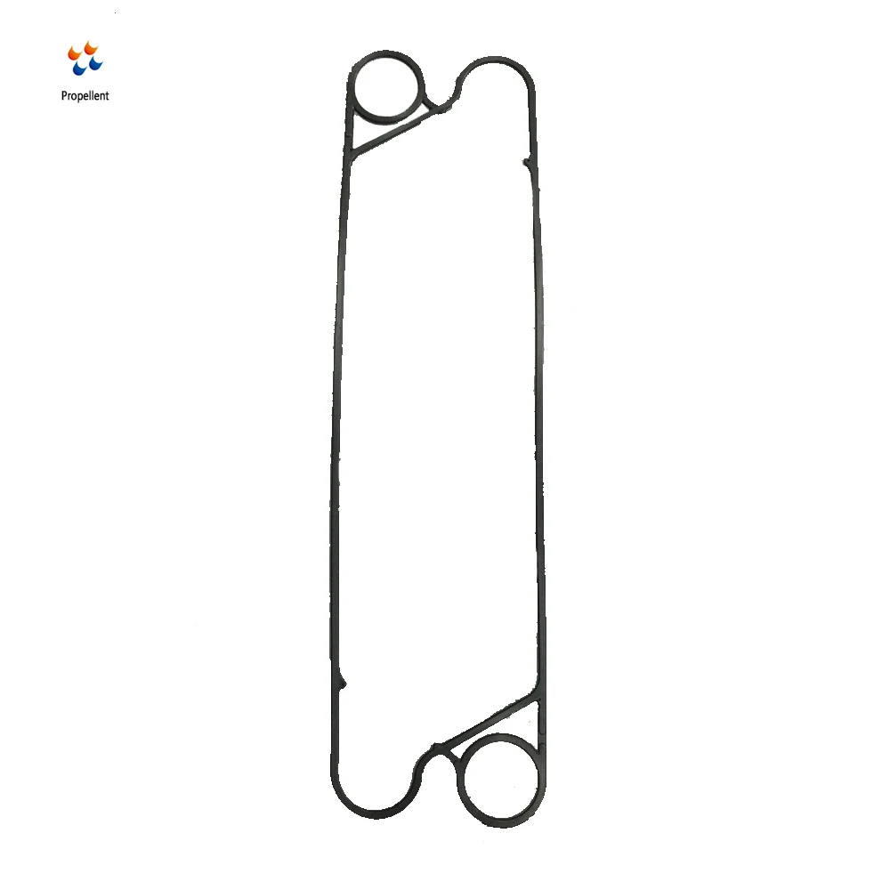 API Sigma 13 Customized High Temperature Resistance Plate Heat Exchanger Gasket For Heat Pumps