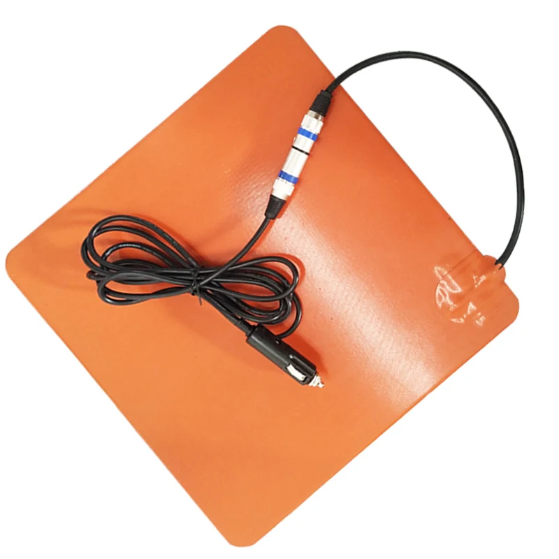 Customizable Silicone Rubber Heater 12v Electric Heated Heater for Food Delivery Bags