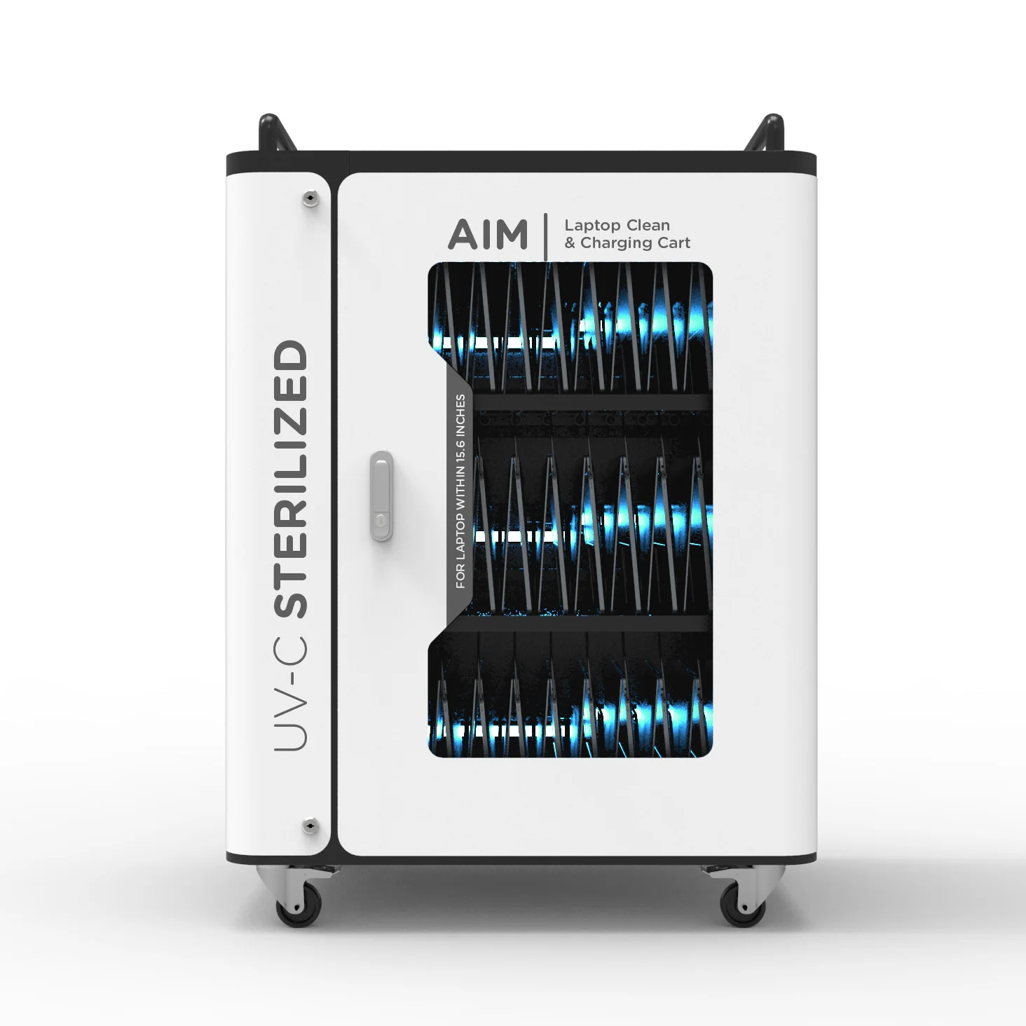 Y2 Power High quality 36 bay charging trolleys with universal AC power outlet Charging cart for laptop notebooks easy to move