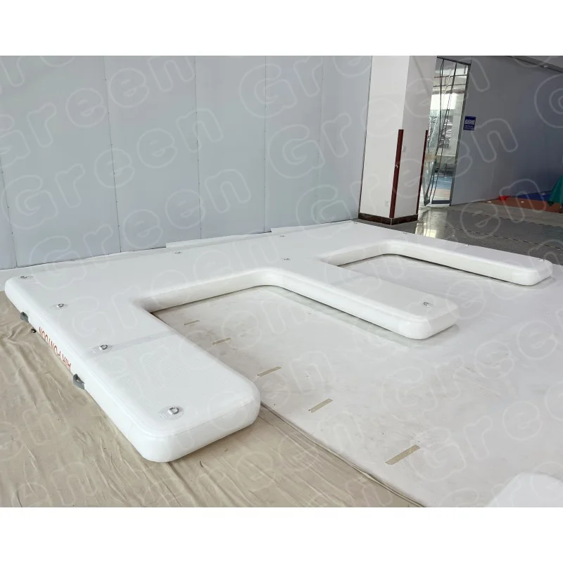 inflatable dry floating swimming pool platform modular dock jet ski floating jet ski dock floating jet ski dock