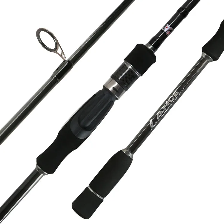 8ft high carbon 30T fishing rods carbon fibre spinning canas de pescar 2 piece fishing rods