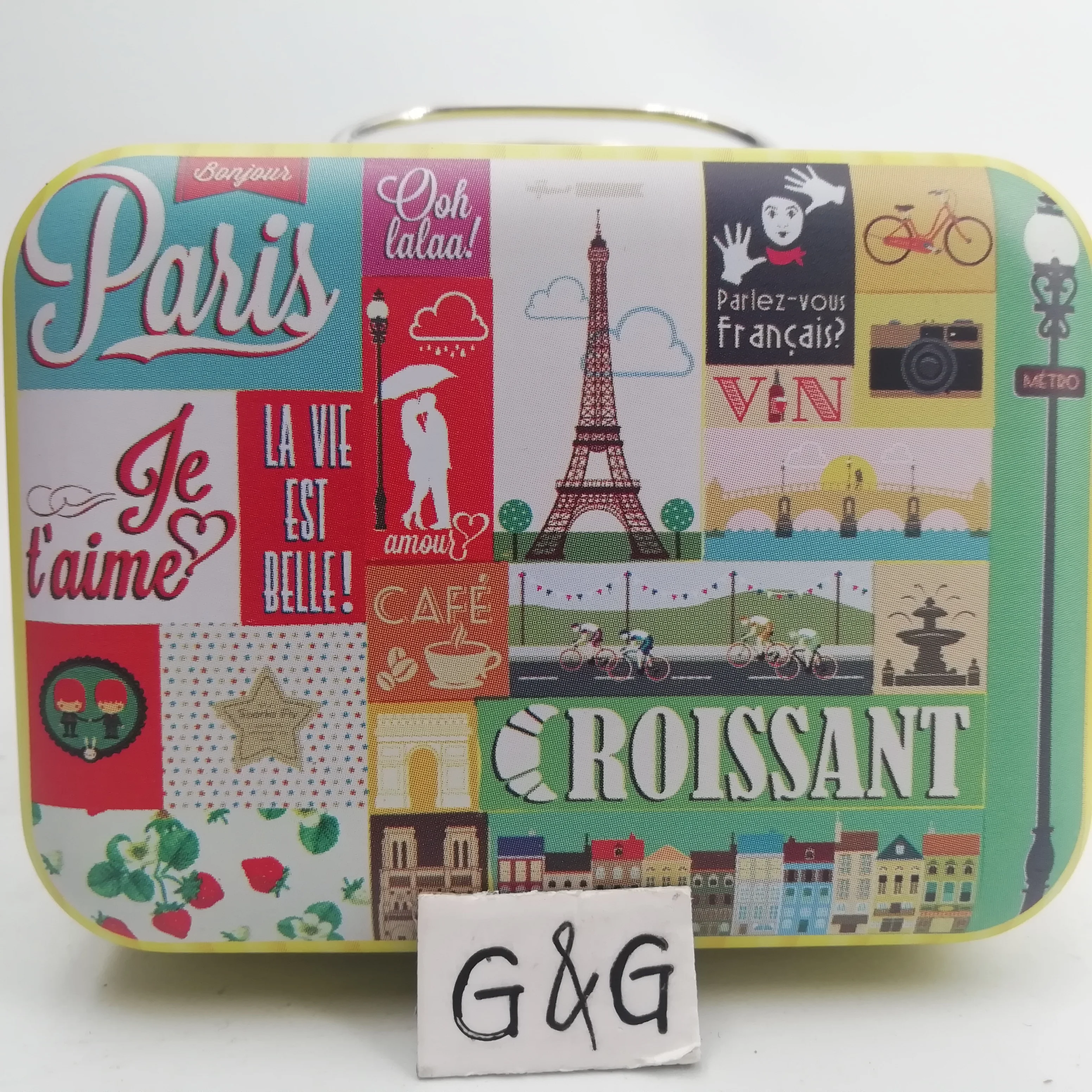 Wholesale Fashion Portable Accessories Bag Rectangular Handbag Music Box