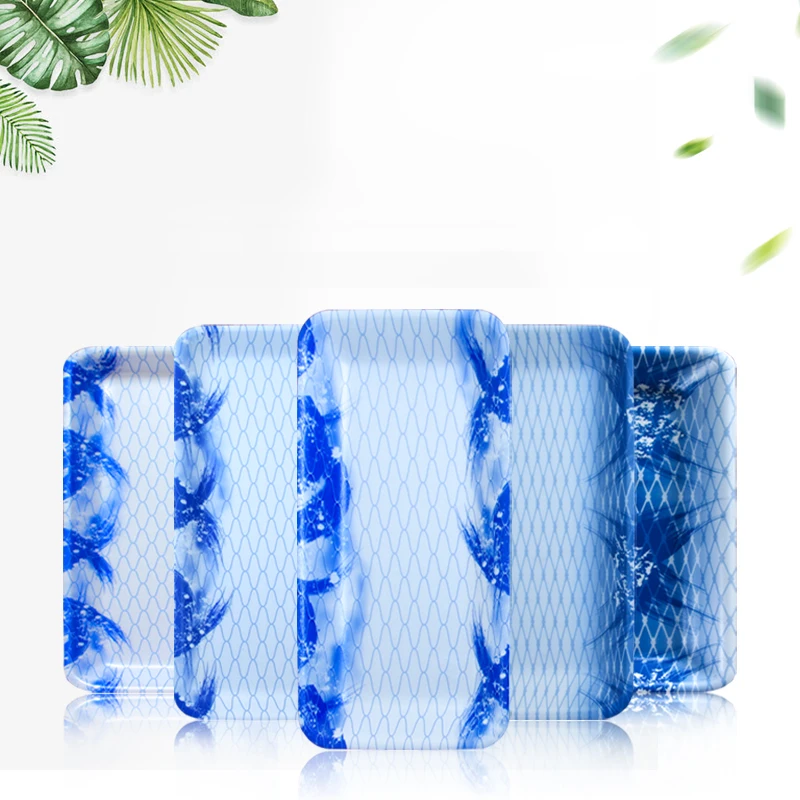 disposable  PSP plate  for fish dish  tray plastic gold fresh meat frozen steak  chicken  seafood display vacuum packing trays