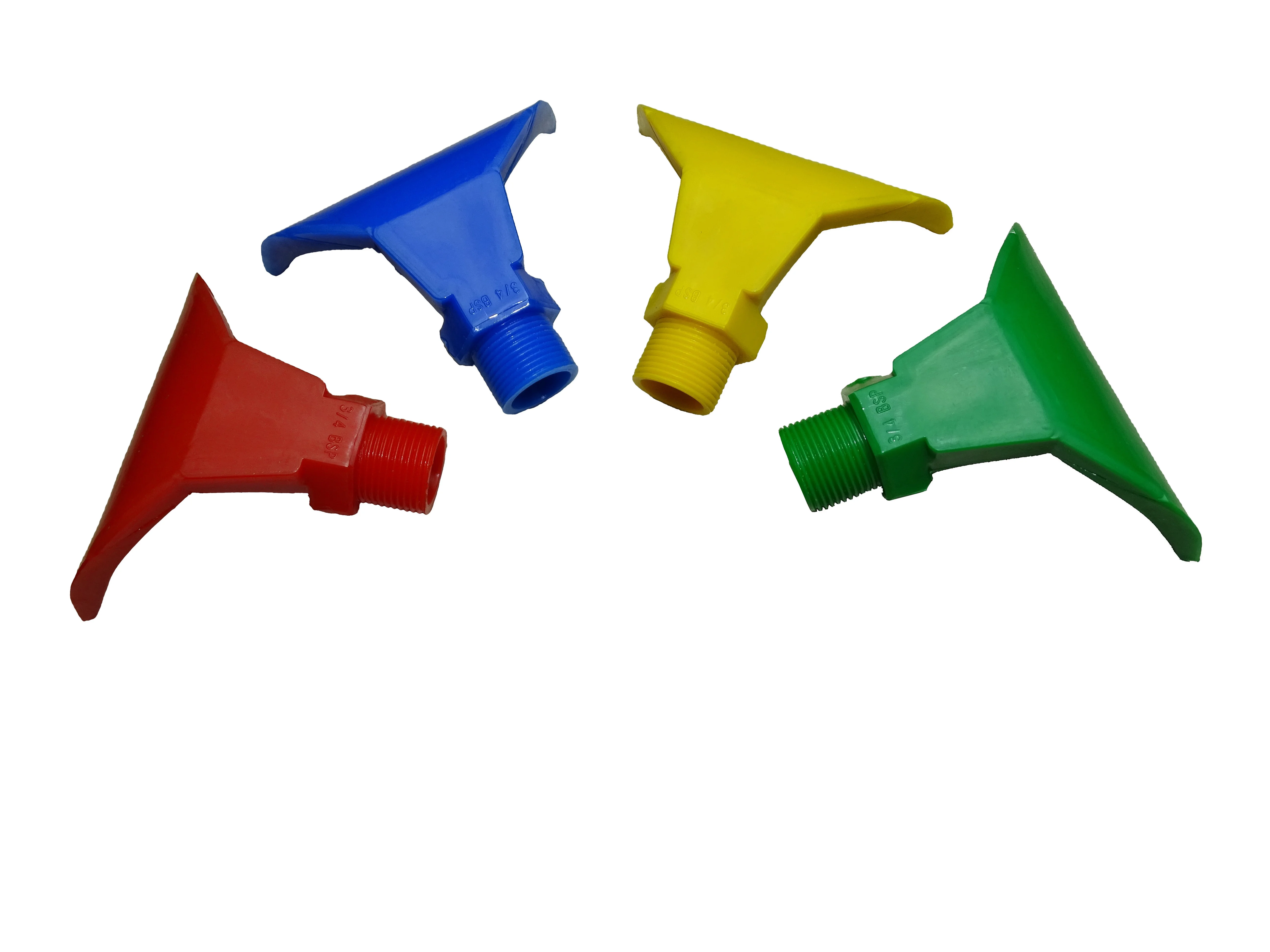 Polyurethane Wide-Angle Fan Nozzle Plastic Coal Washing Plant Fan Spray Nozzle De-Intermediate Screen Spray Water Nozzles