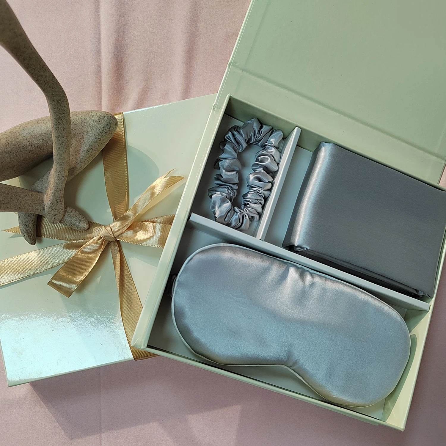 Cloudland 100 Mulberry Silk Pillowcase Mulberry Silk Pillowcase Gift Box 22 Momme Mulberry Silk Pillowcase