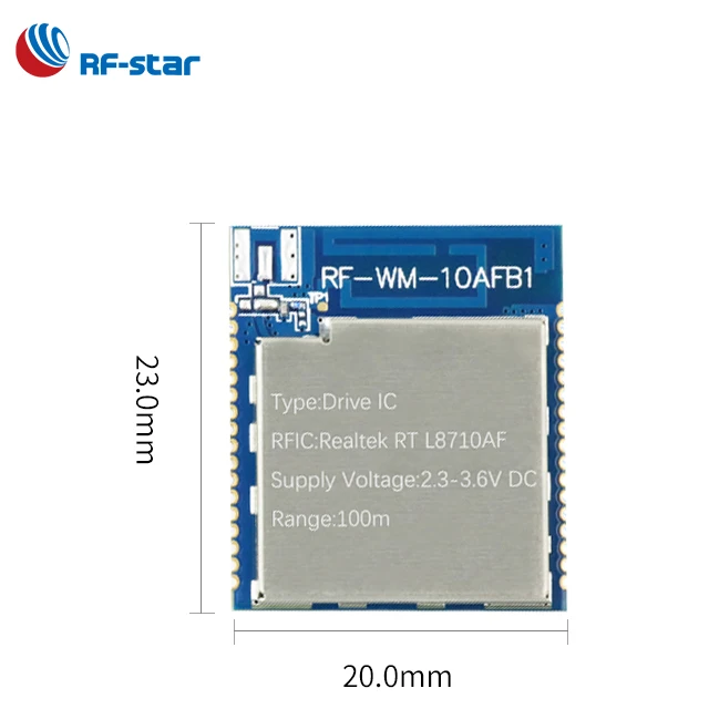 Беспроводной приемопередатчик с большим диапазоном Wi-Fi Realtek RTL8710AF STA AP