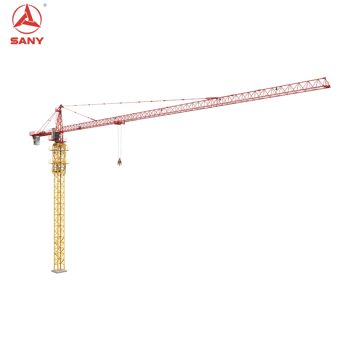 SANY Tip-top Tower Crane 12t 250 TM 10T Building Construction Self Erecting SYT250(T7527-12) Height 51m grua de torre