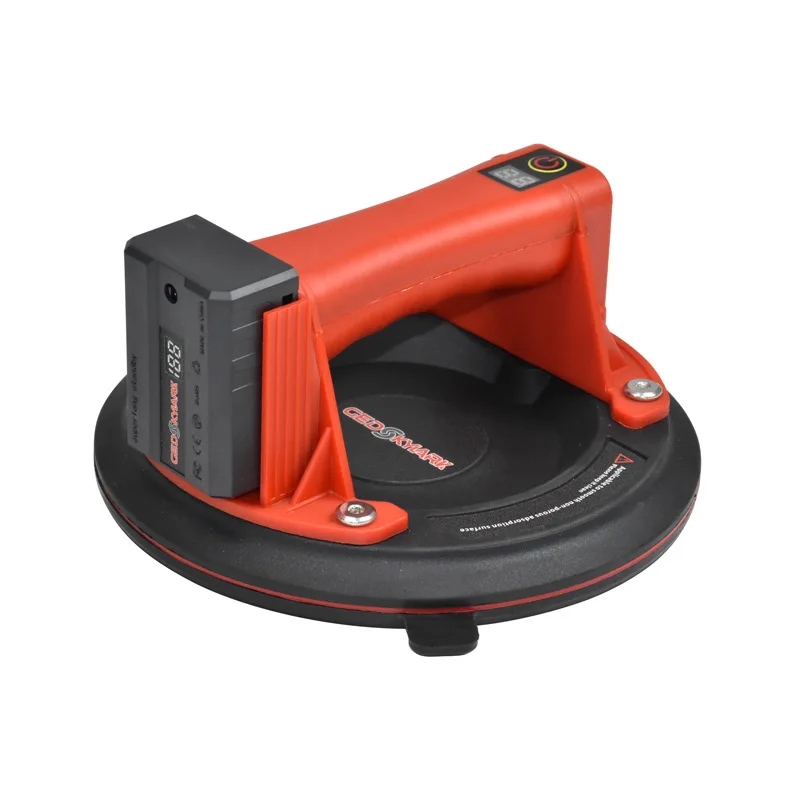Electric Suction Cup With Automatic Air Pump 200KG Heavy Duty Sucker Glass Tile Lifting Tools Suckers 8 Inch 2 Battery 3 Layer R