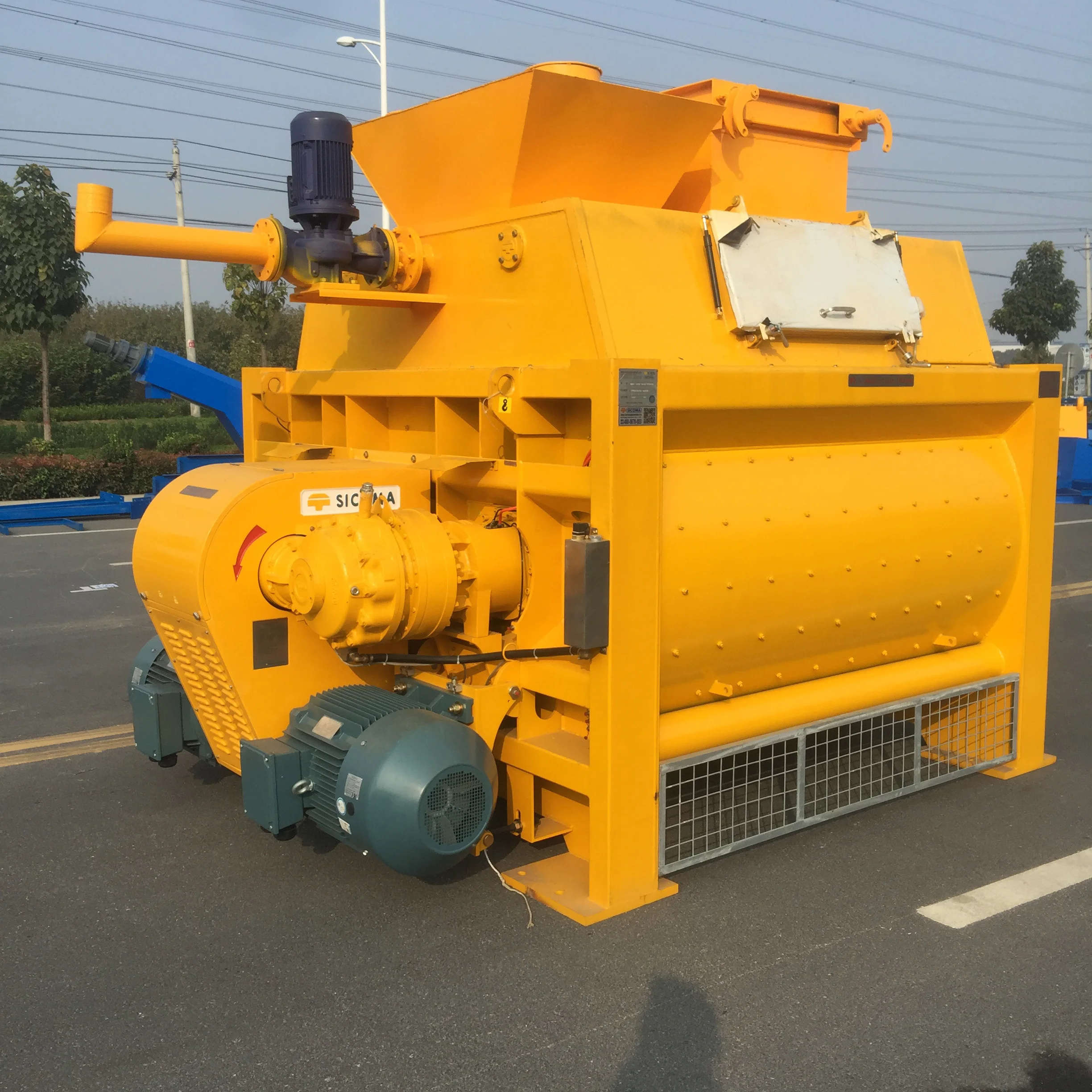 Small Concrete Mixer Stationary Portable Concrete Mixer Mini Toolmore Concrete Mixer